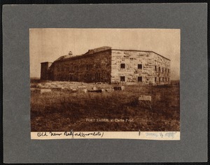 19th century fort at Fort Taber (Fort Rodman)