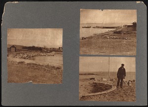 Three images of Penikese Island, Cuttyhunk, MA