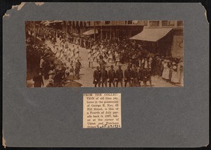 GAR Post 190, Civil War veterans parade