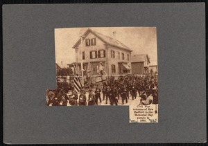 Civil War veterans of New Bedford in Memorial Day parade