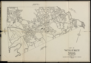 Map of Wellesley, Mass.