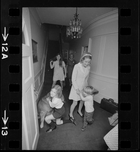 Kathryn White with her children Elizabeth, Caitlin, and Christopher