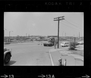 Gemini 9 leaves South Boston Naval Annex