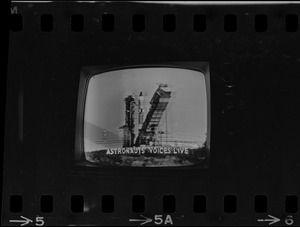 Gemini 6 blastoff failure via TV