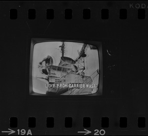 Gemini 6 blastoff failure via TV