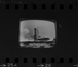 Gemini 6 blastoff failure via TV