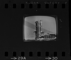 Gemini 6 blastoff failure via TV