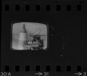 Gemini 6 blastoff failure via TV