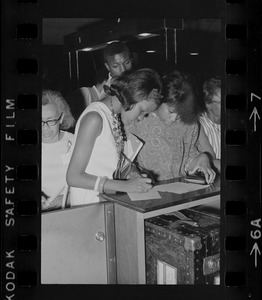 Registration counter at NAACP convention