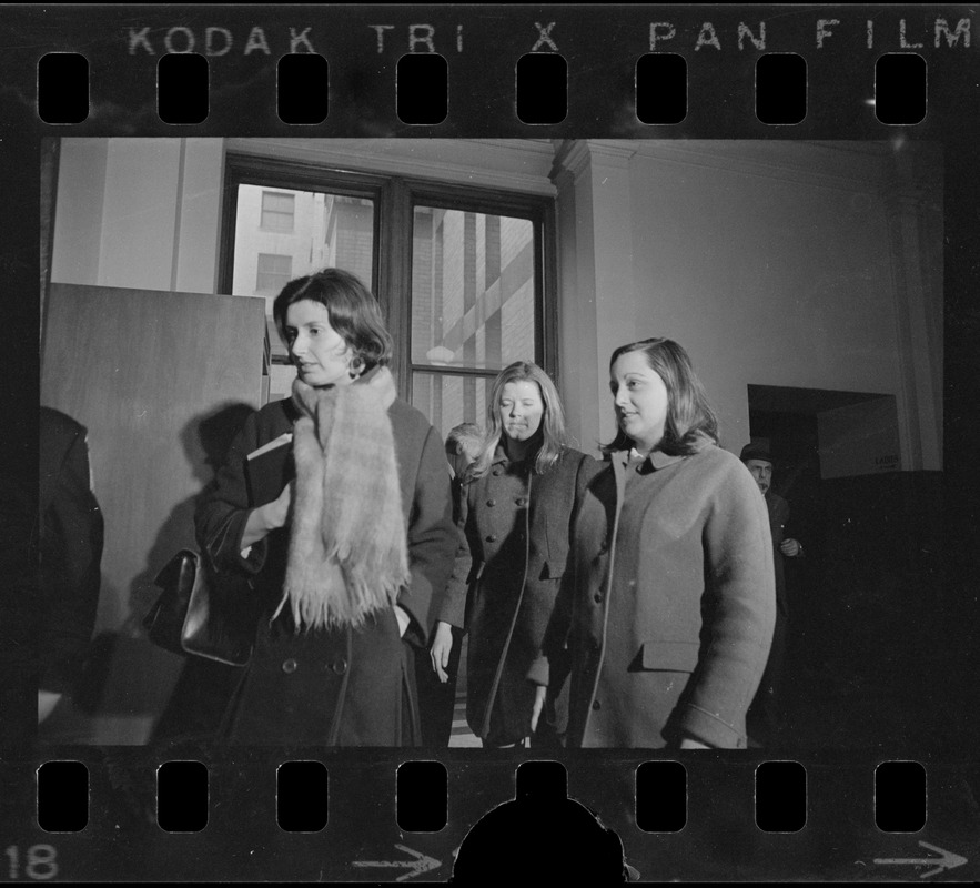 Sara Potter, Susan Brennan, and Janet Bellezia, three of the six Woburn ...