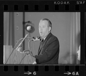 Sen. Henry Jackson of Washington speaks