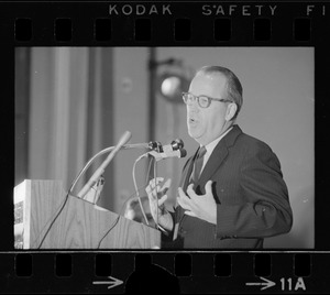 Sen. Henry Jackson of Washington speaks