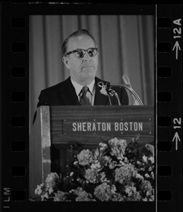 Sen. Henry Jackson of Washington speaks