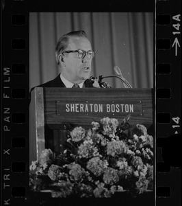 Sen. Henry Jackson of Washington speaks