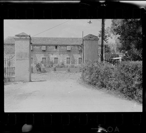 Gate and building, Israel