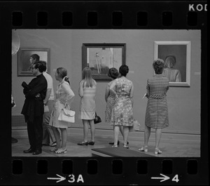 Andrew Wyeth exhibition, Museum of Fine Arts, Boston