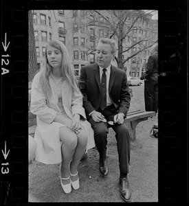 TV personality George Gobel with daughter Leslie