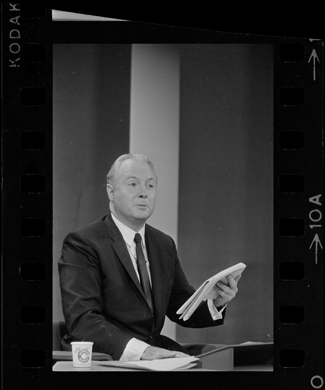 Boston Mayor John Collins during Democratic Senate primary debate ...