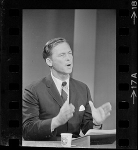 Former Massachusetts governor Endicott Peabody during Democratic Senate primary debate