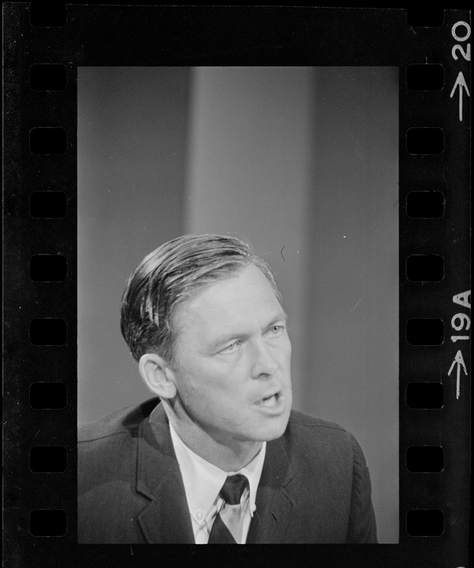 Former Massachusetts governor Endicott Peabody during Democratic Senate primary debate