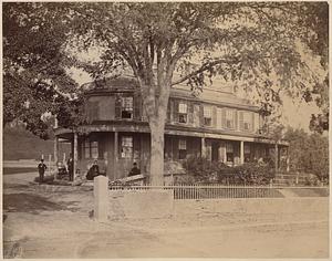 Houses: Gov. Gardner House, Dorchester, Stoughton St. (Gov. Gardner in picture)