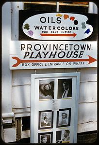 Provincetown theatre sign