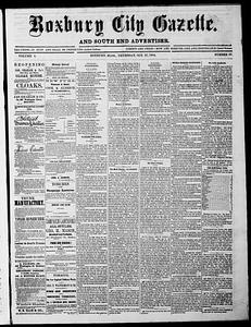 Roxbury City Gazette and South End Advertiser, October 27, 1864