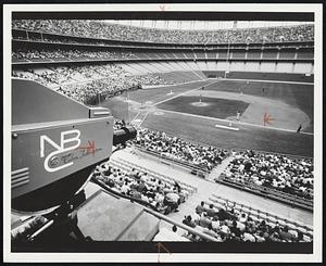 Detroit News TV Magazine. July 20 Issue. TV Camera Looks at Baseball’s Newest Big League Stadium at San Diego as Baseball Grows on TV