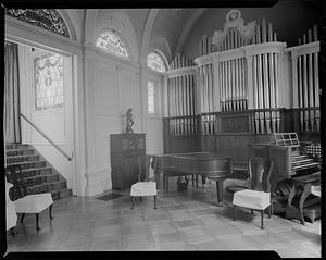 Music room, 120 Commonwealth Avenue, Boston, Massachusetts