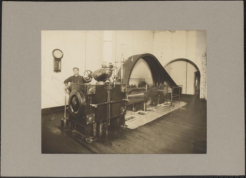 Engine Room, Old Berkshire Mill, 1910