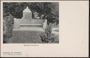 Wolcott Memorial, Pepperell