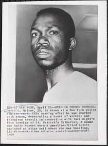 Held in church bombing