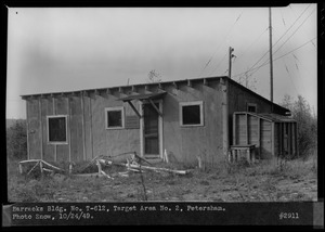 Barracks Building No. T-612, Target Area No. 2, Petersham, Mass., Oct. 24, 1949