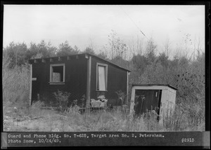 Guard and Phone Building No. T-628, Target Area No. 2, Petersham, Mass., Oct. 24, 1949