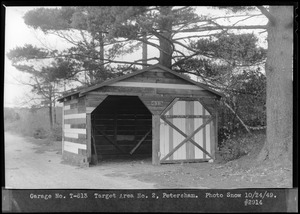 Garage No. T-613, Target Area No. 2, Petersham, Mass., Oct. 24, 1949