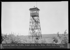 Spotting Tower No. T-626, Target Area No. 4, Ware, Mass., Jun. 24, 1949