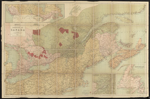Dawson's map of the Dominion of Canada