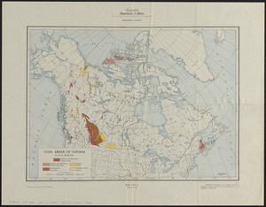 Coal areas of Canada
