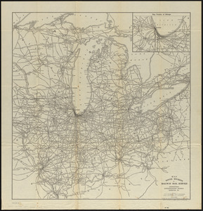 Map ninth division railway mail service