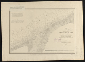 Preliminary chart of Ontonagon Harbor, Lake Superior