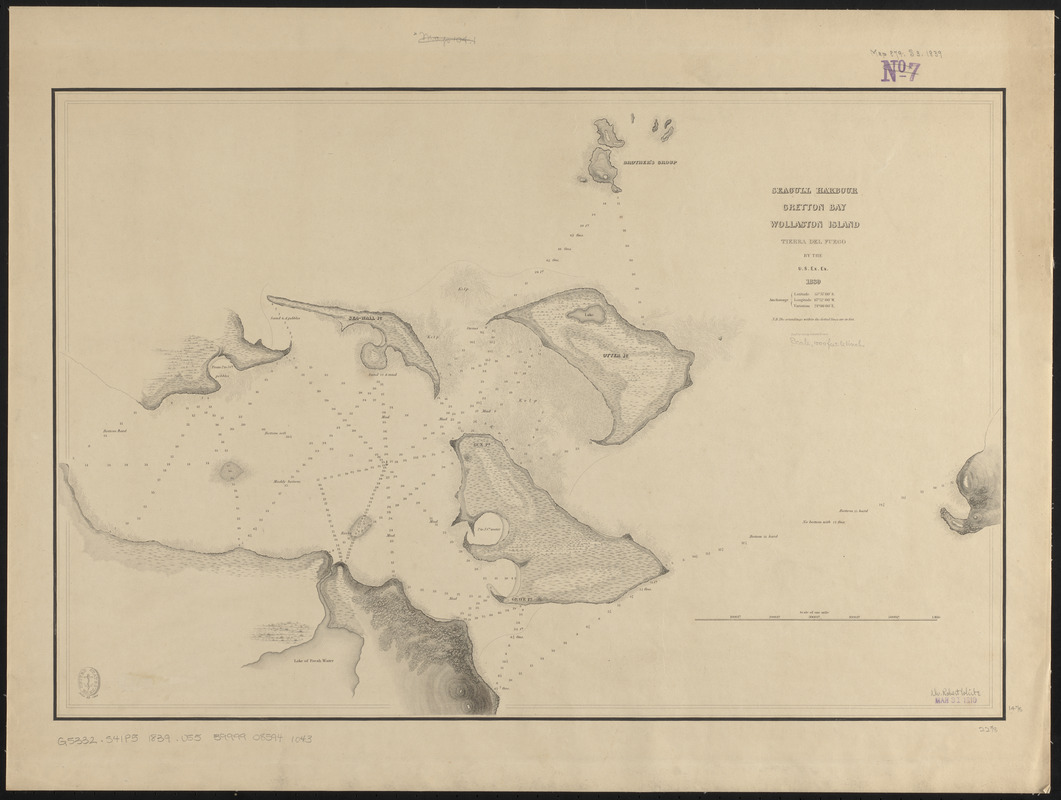 Seagull Harbour, Gretton Bay, Wollaston Island, Tierra del Fuego