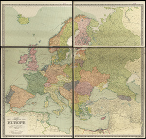 Philips' new commercial map of Europe