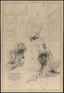 To her most excellent majesty Queen Victoria this map of the British Isles, elucidating the distribution of the population, based on the census of 1841
