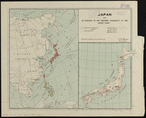 Japan and its relation to the territory bordering on the Pacific Ocean