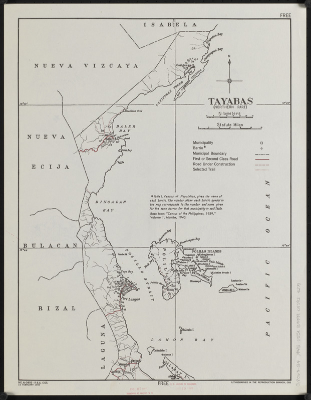 Tayabas (northern part)