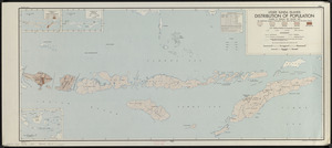 Lesser Sunda Islands, distribution of population