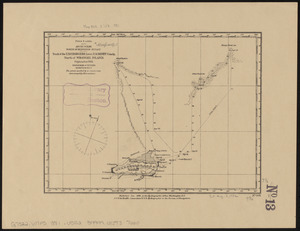 Arctic Ocean, north of Behrings Strait, track of the U.S.S. Rodgers, Lieut. R.M. Berry Comdg., north of Wrangel Island, September 1881