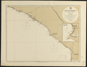 South America, west coast, sheet 11, Peru, Cape Lobos to Pescadores Point