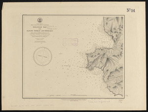 North America, west coast of lower California, Soledad Bay and Santo Tomas Anchorage