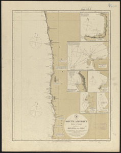 South America, west coast, sheet 10, Bolivia and Peru, C.S. Francisco to Cape Lobos
